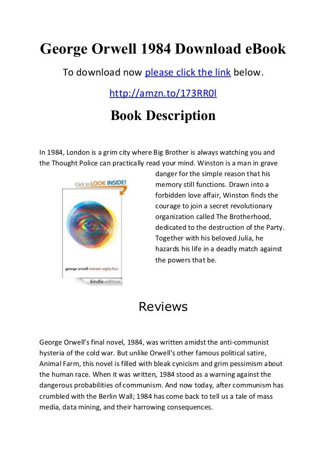 1984 Ebook Deutsch
